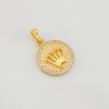 Dije Corona 2.55g / 2cm Oro Amarillo 18K