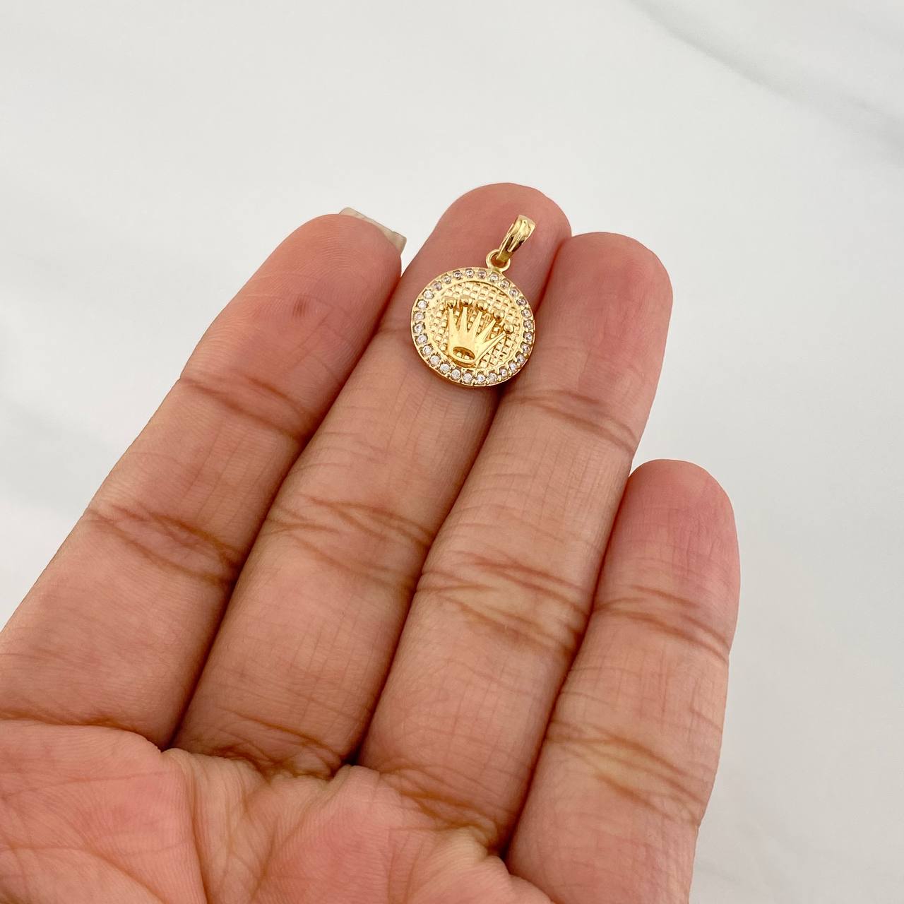 Dije Corona 2.55g / 2cm Oro Amarillo 18K