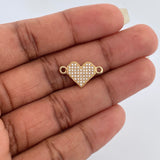 Herraje Corazon 1gr / 1.9cm / Oro Amarillo 18K %