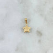 Dije Estrella 0.45gr / 1.7cm / Troquelada Oro Amarillo