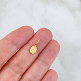 Dije Virgen Milagrosa 0.25gr / 1.3cm / Oro Amarillo ©