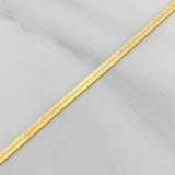 Pulso Espejo 2gr / 19cm / 1.8mm Oro Amarillo +3 18K &