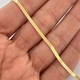 Pulso Espejo 2gr / 19cm / 1.8mm Oro Amarillo +3 18K &