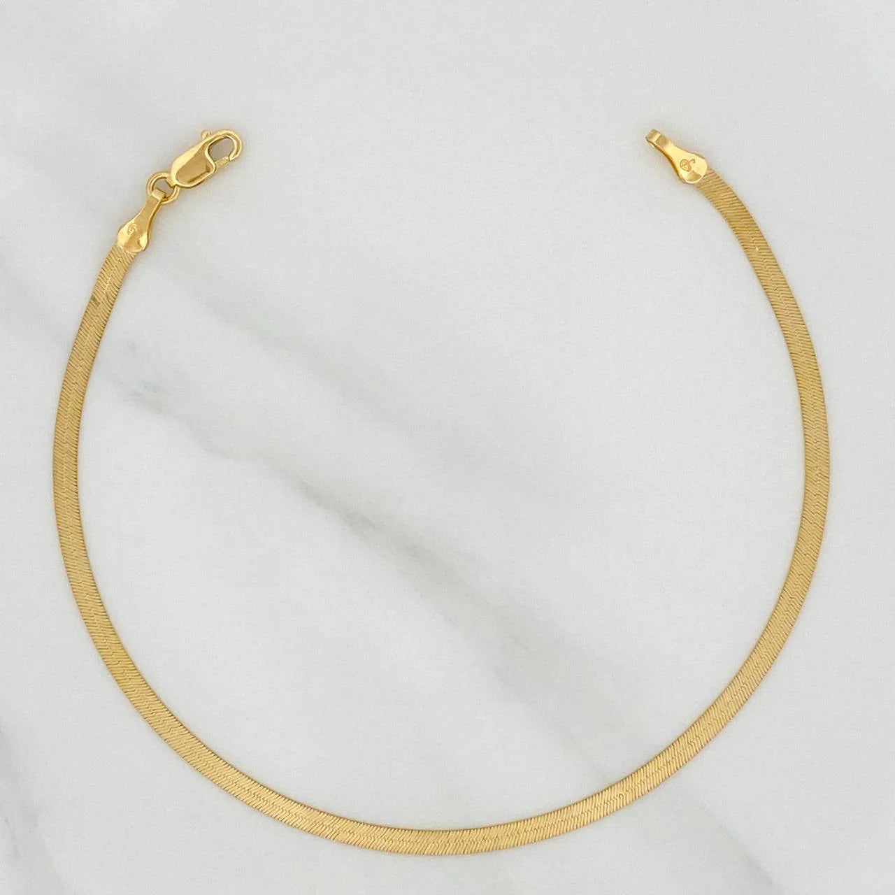 Pulso Espejo 2gr / 19cm / 1.8mm Oro Amarillo +3 18K &