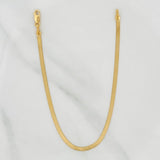 Pulso Espejo 2gr / 19cm / 1.8mm Oro Amarillo +3 18K &