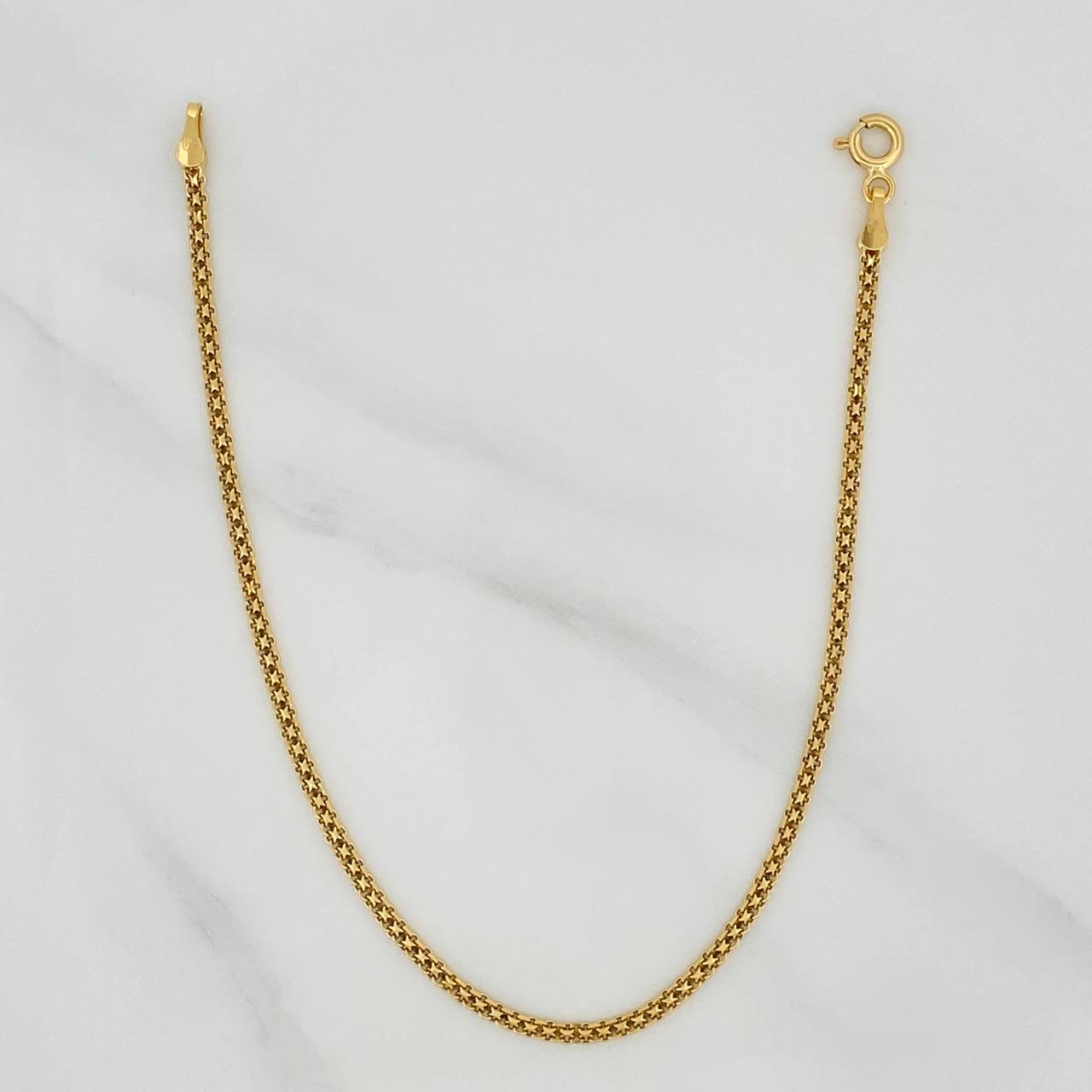 Pulso Chino 2.05gr / 19cm / 2.05mm Oro Amarillo +1 18K $