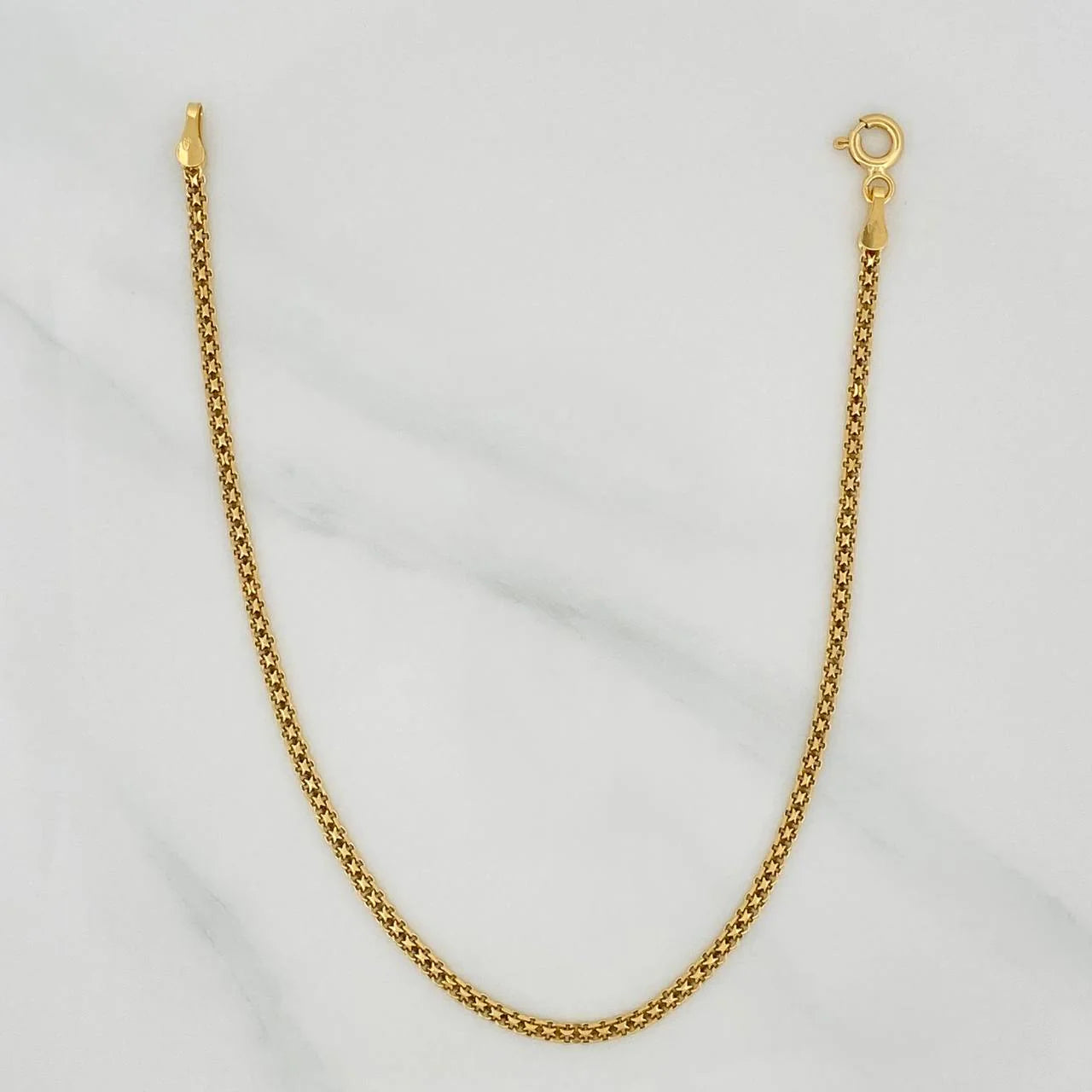 Pulso Chino 2.05 g / 19 cm / 1 mm Oro Amarillo 18K