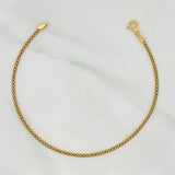 Pulso Chino 2.05 g / 19 cm / 1 mm Oro Amarillo 18K