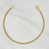 Pulso China 2 g / 19.2 cm / 1.8 mm Oro Amarillo 18K