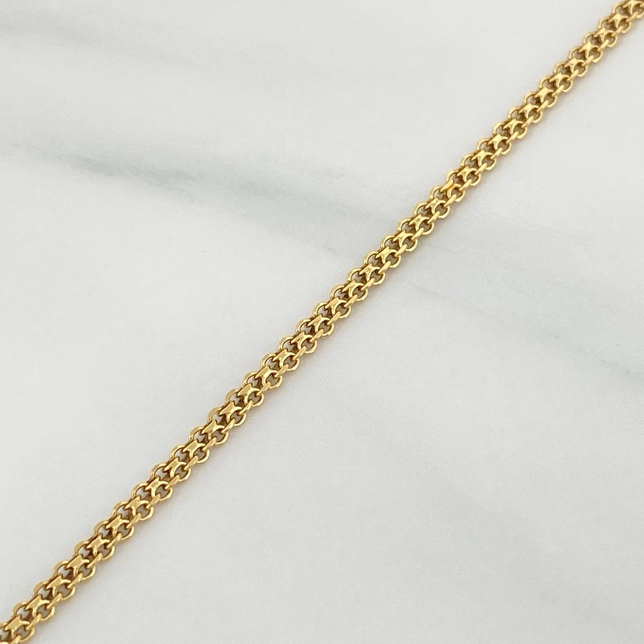 Pulso Chino 2.05gr / 19cm / 2.05mm Oro Amarillo +1 18K $