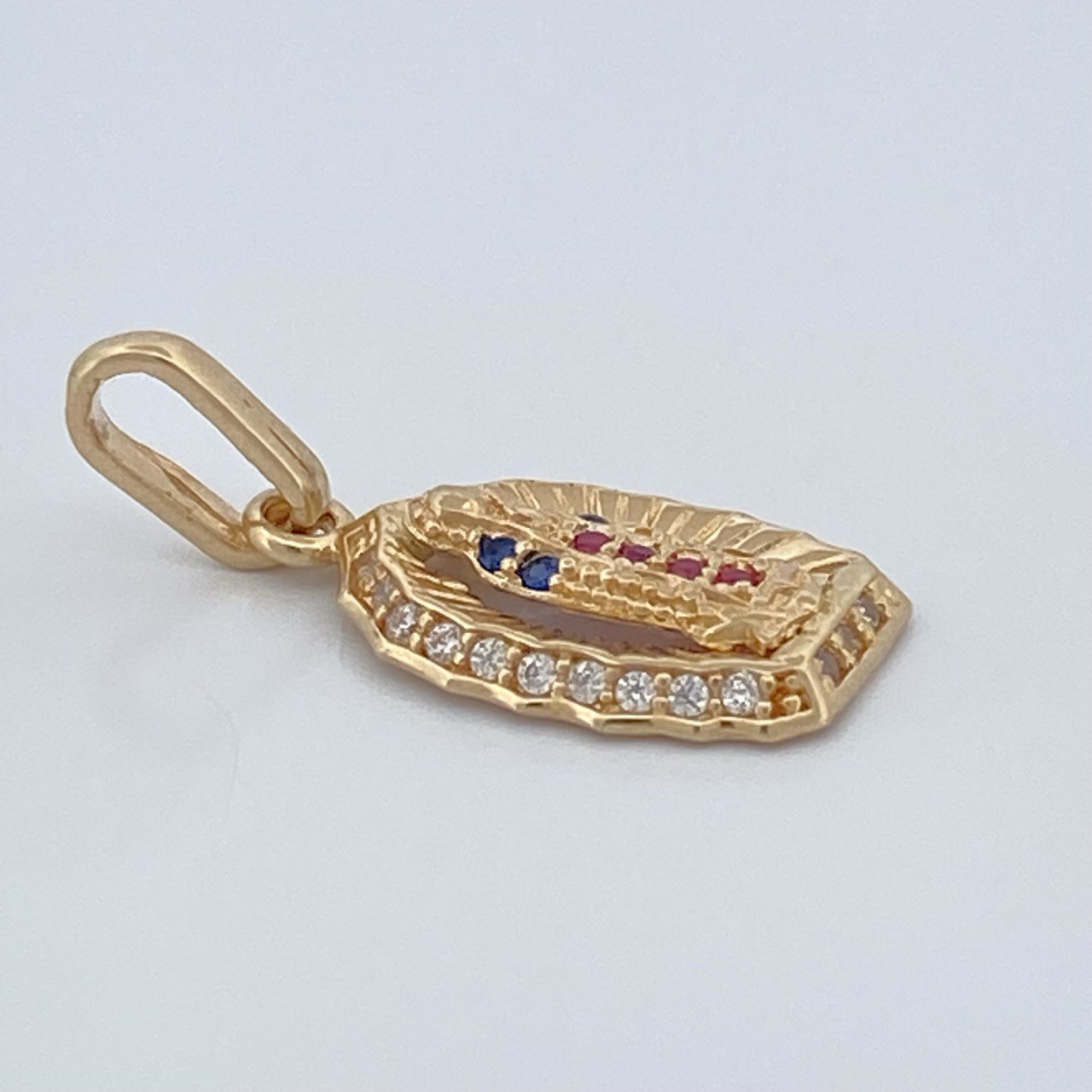 Dije Virgen Guadalupe  1.25gr / 2.1cm-Oro Amarillo 18K %