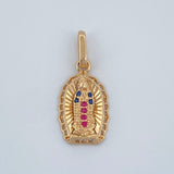 Dije Virgen Guadalupe  1.25gr / 2.1cm-Oro Amarillo 18K %