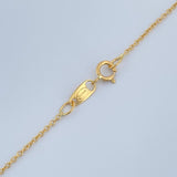 Cadena Aro Seguido 1.35gr / 45.5cm / 1mm Oro Amarillo +3 18K &