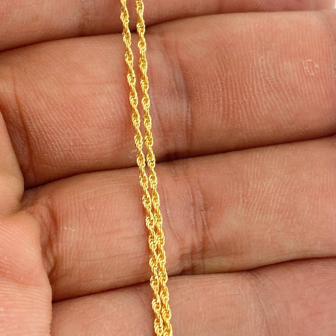 Cadena Lazo 0.95gr / 51cm / 1mm Oro Amarillo +3 18K &