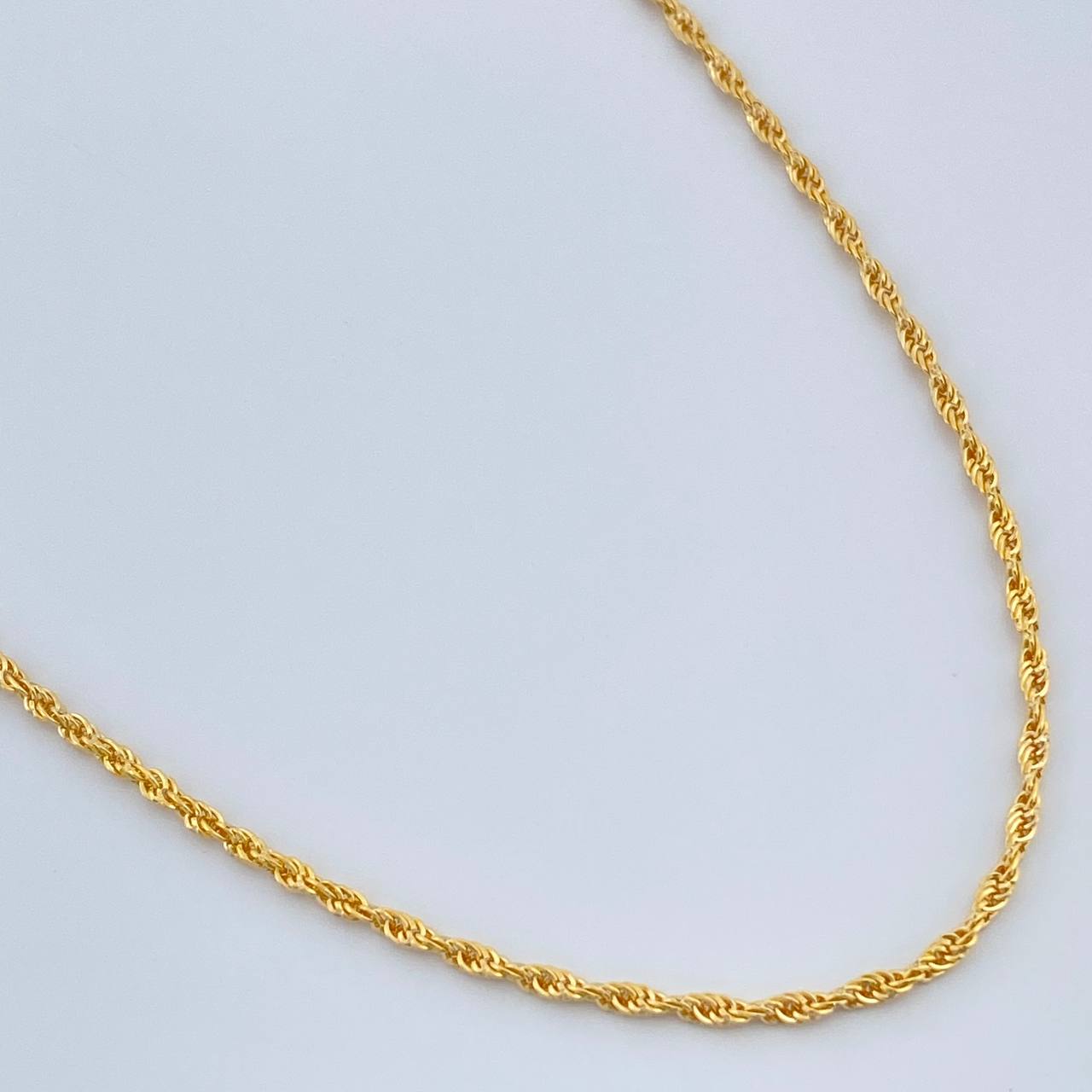 Cadena Lazo 0.95gr / 51cm / 1mm Oro Amarillo +3 18K &