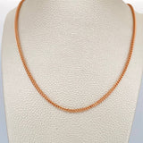 Cadena Franco 8.65gr / 60cm / 2.7mm Oro Rosa +3 18K &