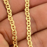 Cadena Escalera Plana 6.9gr / 60.5cm / 3.15mm Oro Amarillo +3 18K &