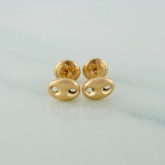 Topos GC 0.55gr / 7.7mm Liso Oro Amarillo 18K &