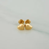 Topos Corazon 0.7gr / Troquelado Oro Amarillo &