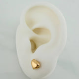 Topos Corazon 0.7gr / Troquelado Oro Amarillo &