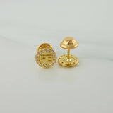 Topos Fe 1.05gr / 3mm Oro Amarillo 18K