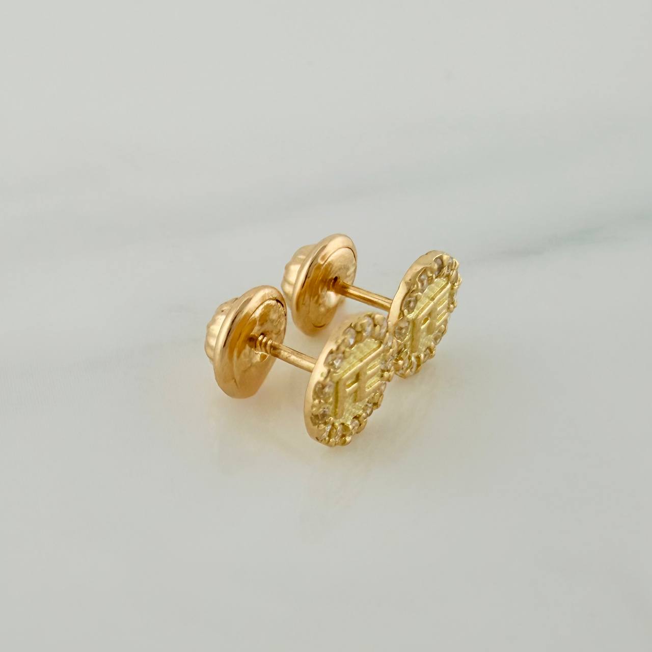 Topos Fe 1.05gr / 3mm Oro Amarillo 18K
