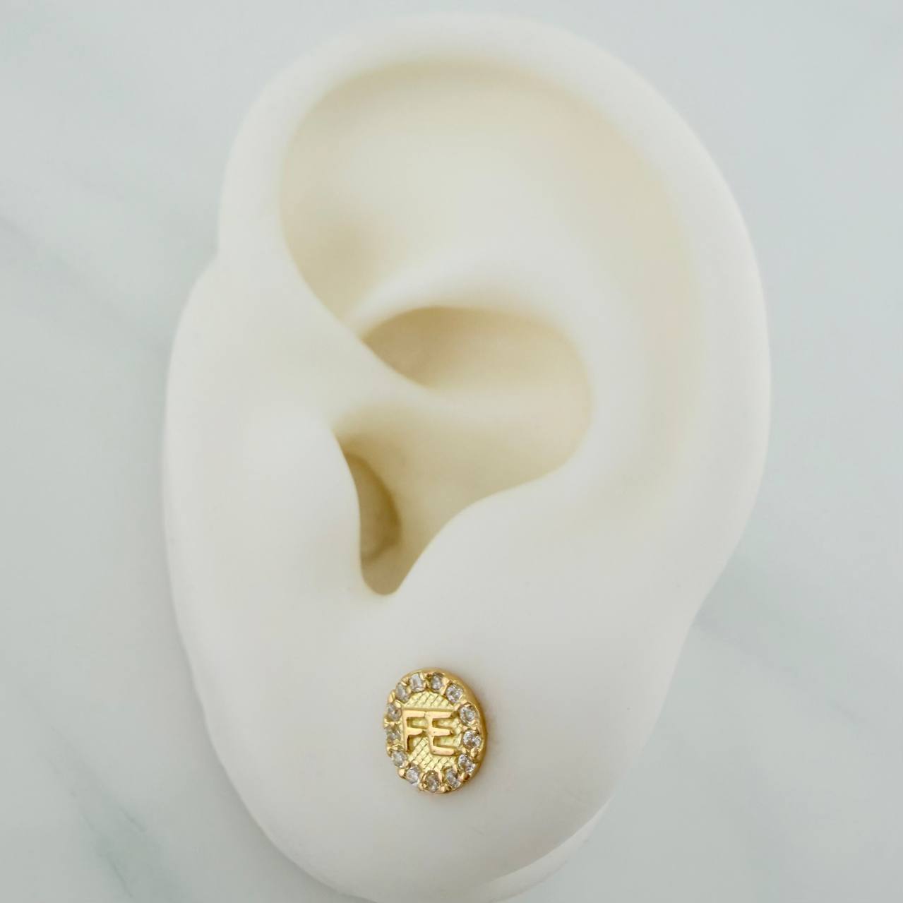 Topos Fe 1.05gr / 3mm Oro Amarillo 18K