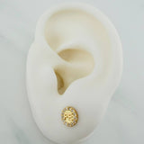 Topos Fe 1.05gr / 3mm Oro Amarillo 18K