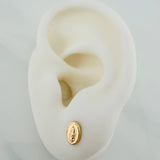 Topos Virgen De Guadalupe 0.6gr / 2.1mm Oro Amarillo 18K &