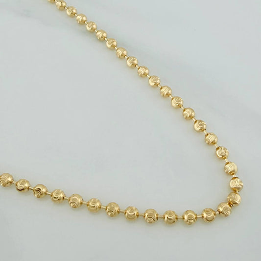 Cadena Militar 16.25gr / 66cm / 2.9mm Oro Amarillo 18K