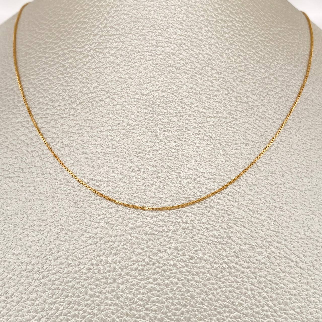 Cadena Veneciana 1gr / 50cm / 0.5mm Oro Amarillo +3 18K &