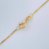 Cadena Veneciana 0.95gr / 50cm / 0.53mm Oro Amarillo +3 18K &