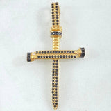 Dije Cruz Clavo 4.05gr / 4.7cm / Oro 18K