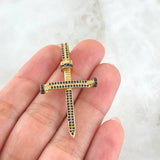 Dije Cruz Clavo 4.05gr / 4.7cm / Oro 18K