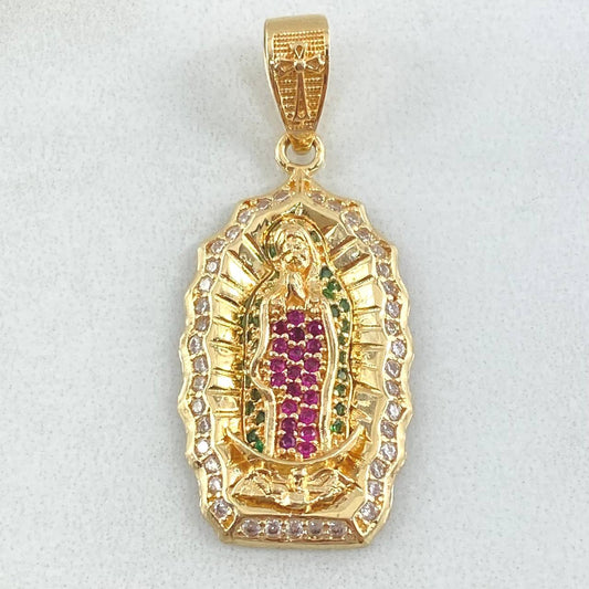 Dije Virgen Guadalupe 5.25gr / 3.6cm / Oro 18K