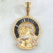 Dije Rostro de Jesús Aureola 8.75gr / 4.2cm / Oro 18K