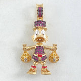 Dije Pato Bolsas de Dinero 6.1gr / 3.4cm / Oro 18K