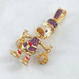 Dije Pato Bolsas de Dinero 6.1gr / 3.4cm / Oro 18K