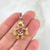 Dije Pato Bolsas de Dinero 6.1gr / 3.4cm / Oro 18K
