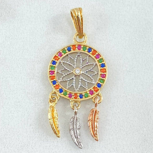 Dije Atrapasueños 2.05gr / 3.2cm / Oro 18K