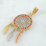 Dije Atrapasueños 2.05gr / 3.2cm / Oro 18K