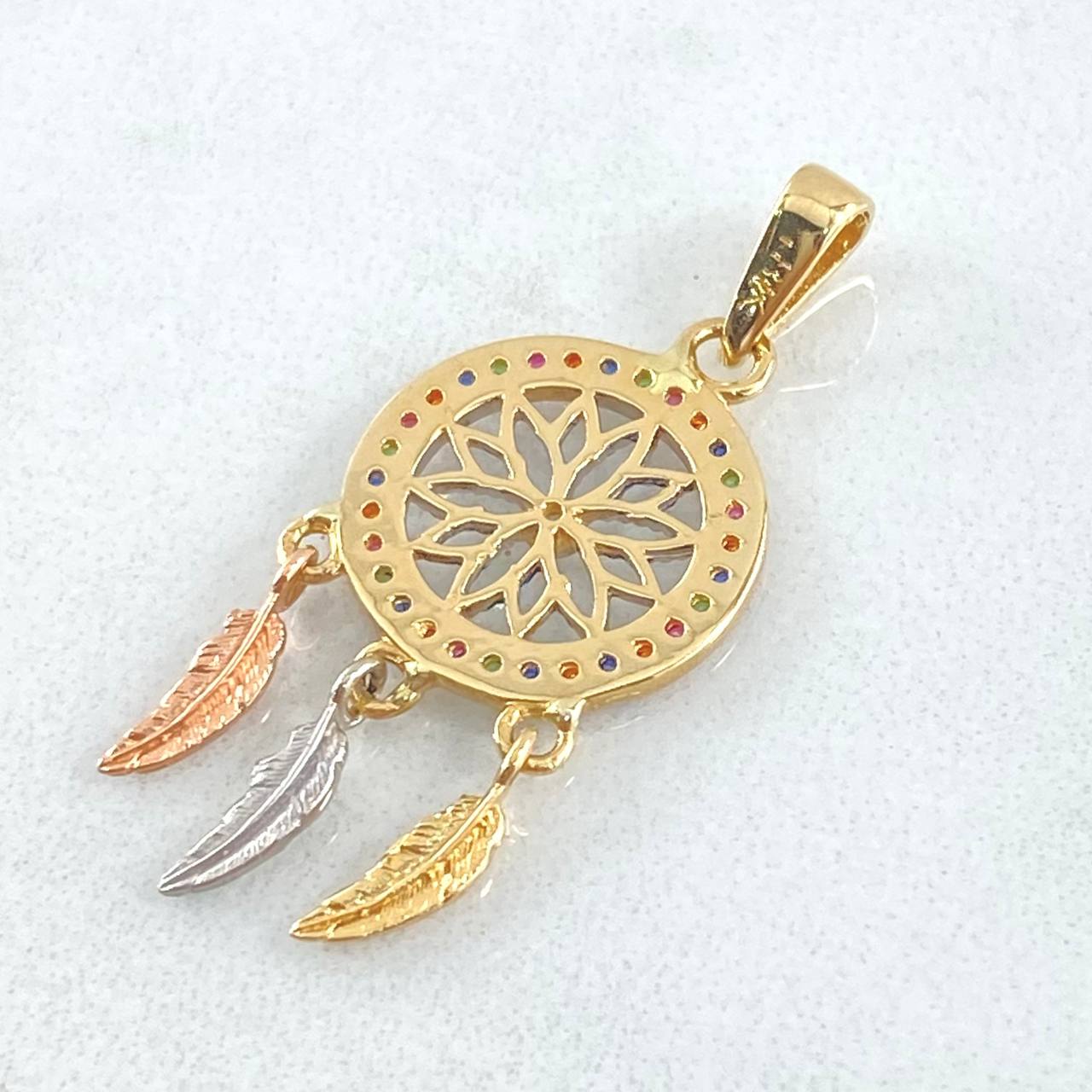 Dije Atrapasueños 2.05gr / 3.2cm / Oro 18K