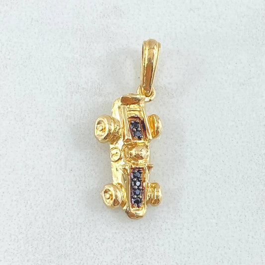 Dije Carro Formula Uno 1.55gr / 2.5cm / Oro 18K