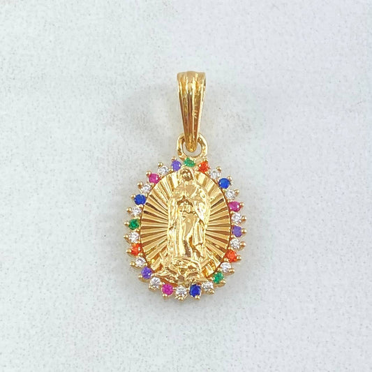 Dije Virgen Guadalupe 1.85gr / 2cm / Oro 18K