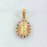 Dije Virgen de Guadalupe 1.85gr / 2cm / Oro 18K