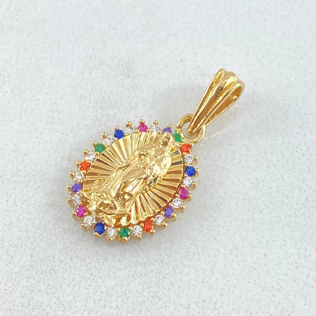 Dije Virgen de Guadalupe 1.85gr / 2cm / Oro 18K