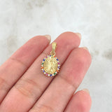 Dije Virgen de Guadalupe 1.85gr / 2cm / Oro 18K