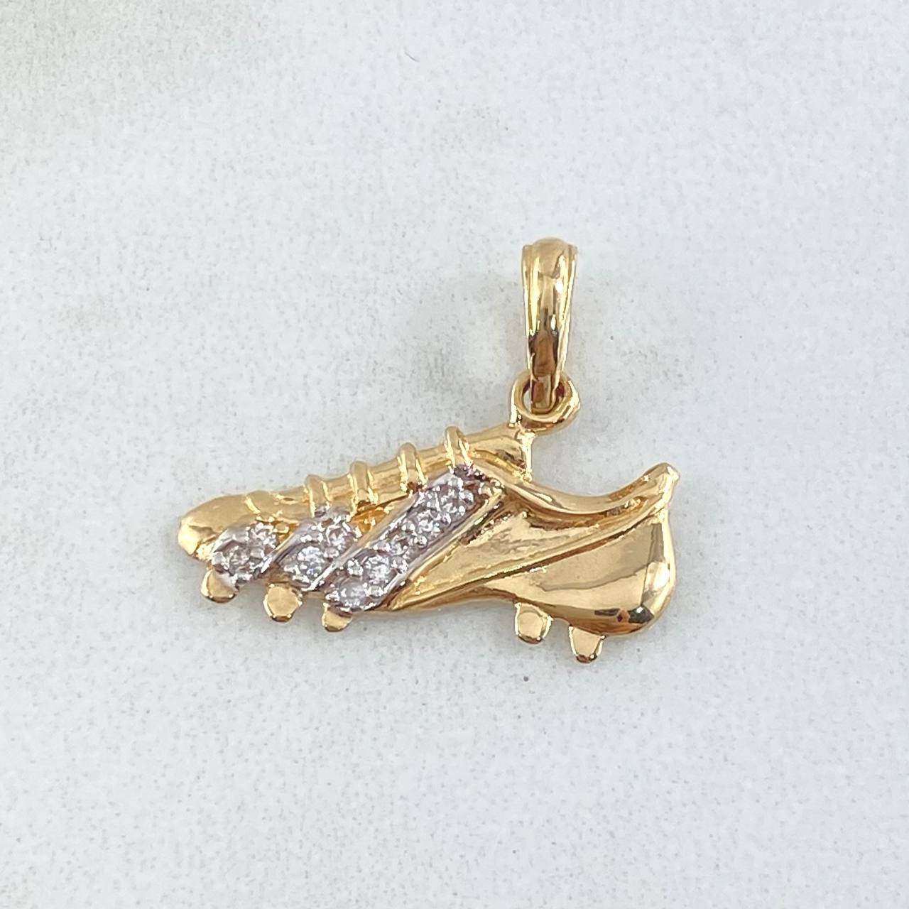 Dije Zapato Guayo 1.5gr / 1.7cm / Oro 18K