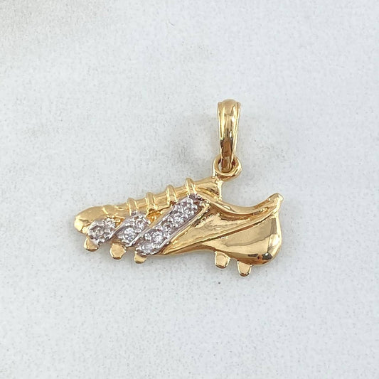 Dije Zapato Guayo 1.5gr / 1.7cm / Oro 18K
