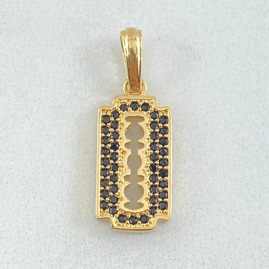 Dije Cuchilla 1.6gr / 2.2cm / Oro 18K